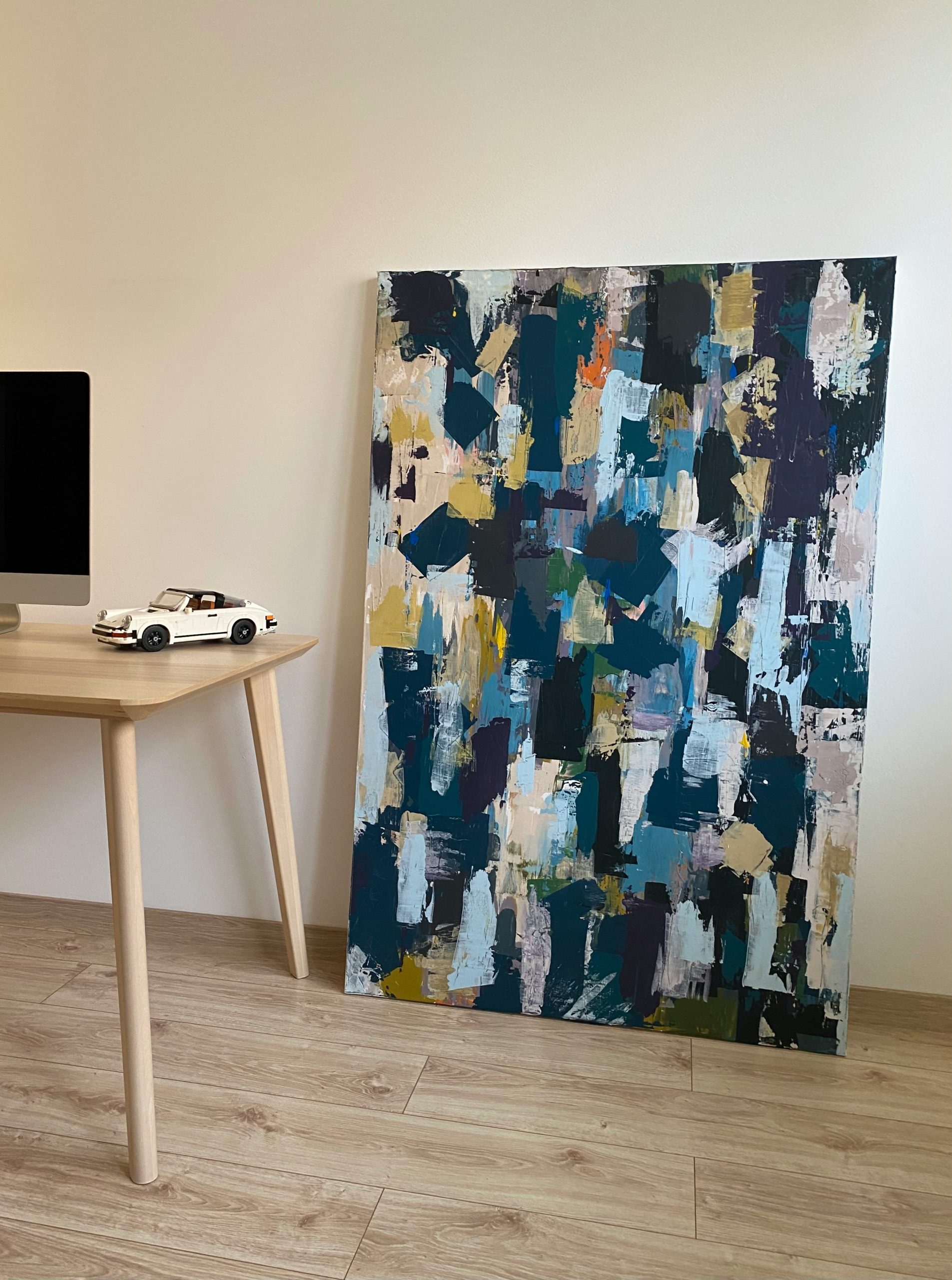 bold artwork-home office